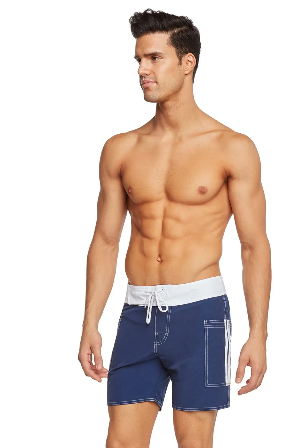 Banded Pocket Board - Navy