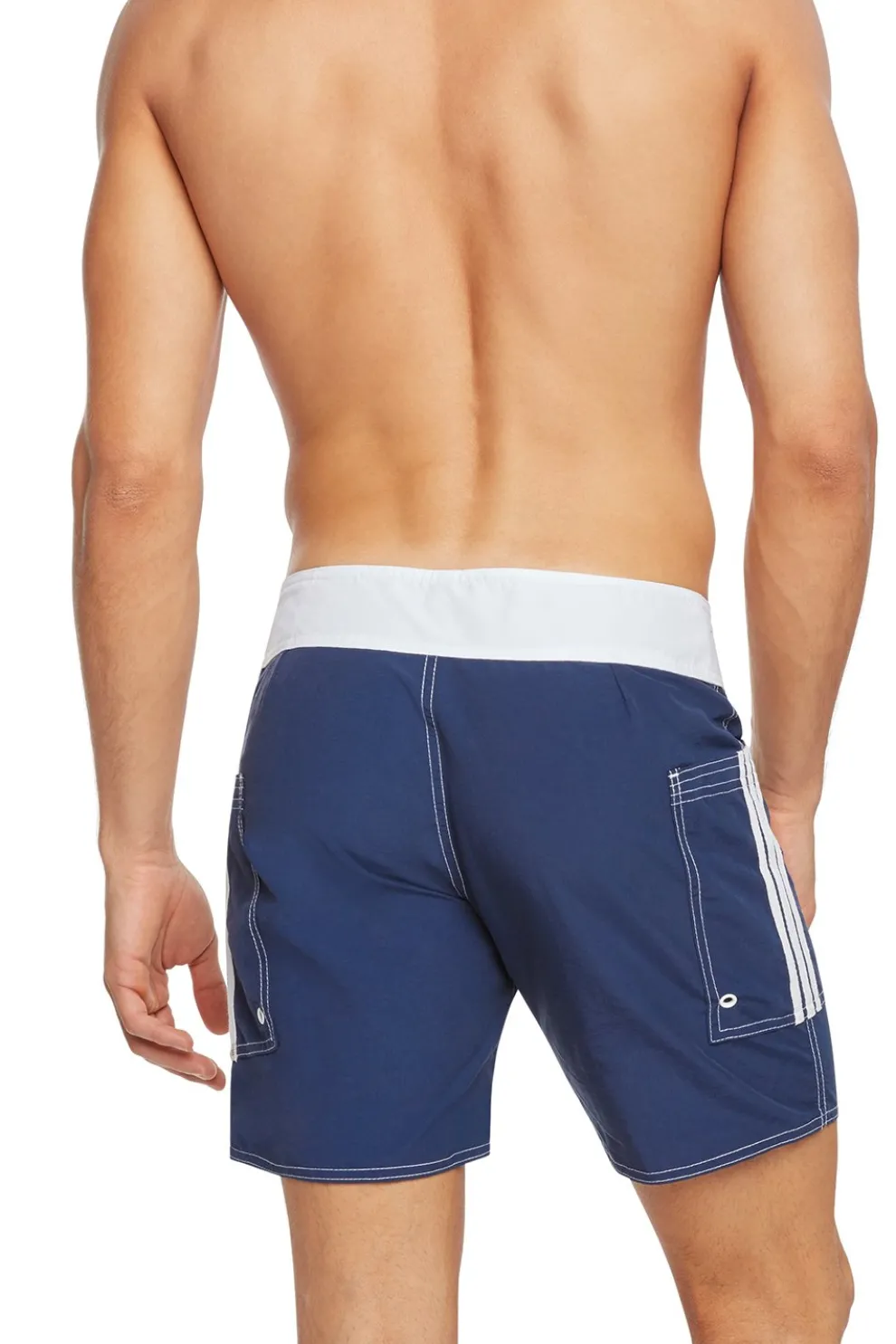 Banded Pocket Board - Navy