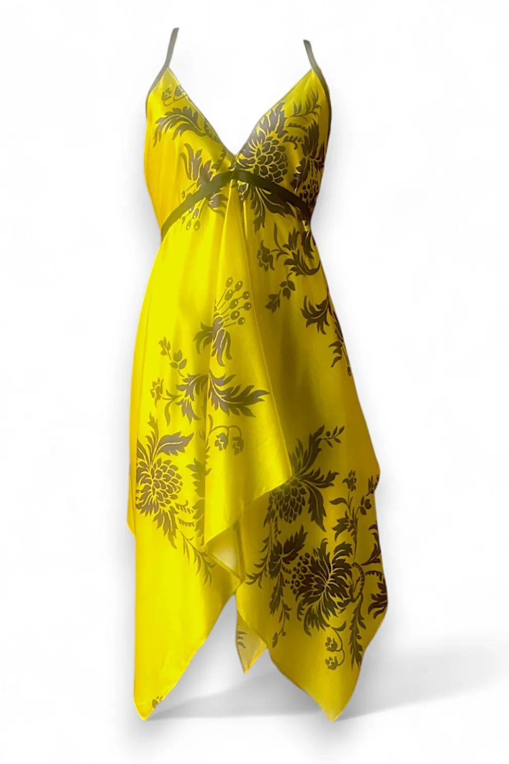 Designer Silk Dress- Leopard